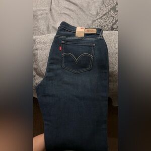 Levi's Dark Blue Women Jeans Jeggings